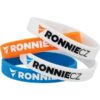 Náramek Ronnie.cz – bílo-oranžový